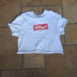 H&M Kellogg’s croped t-shirt
